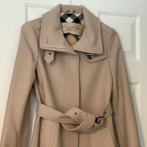 Wool and Cashmere Burberry Coat